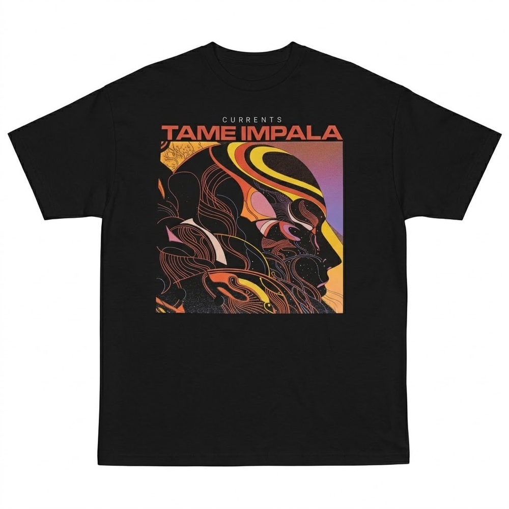 Currents Graphic T-Shirt - Black